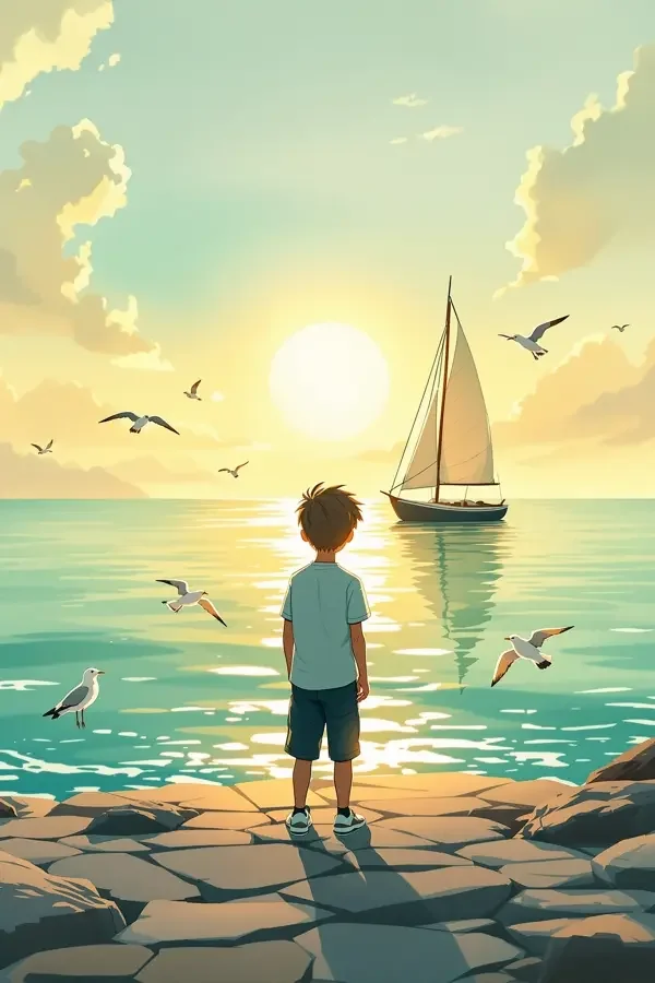 海边少年封面